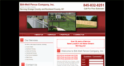 Desktop Screenshot of biltwellfence.com